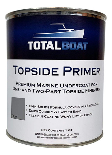 Marine Topside - Pintura Base Para Fibra De Vidrio Y Madera 