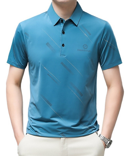 Playera Polo Casual De Verano 2024 Versión Coreana Nueva