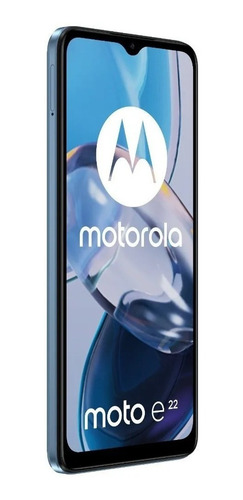 Celular Motorola Moto E22 3/32gb Ram Azul Alclick Nuevo Gtía