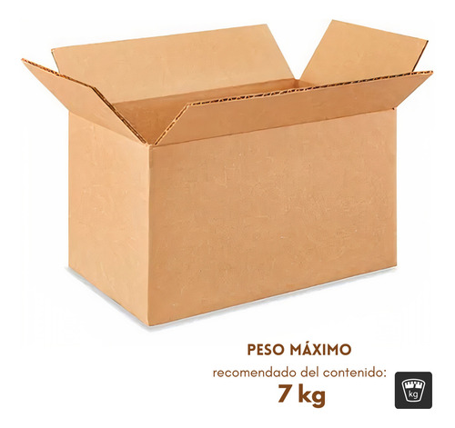 Cajas De Cartón Para Envíos 26x16x16cm25pzs Cartón Corrugado