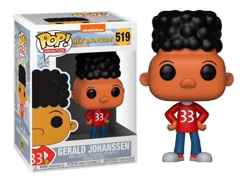 Funko Pop Televisión Hey Arnold - Gerald Johanssen 519