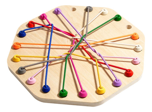 Corda Que Desviam Um Brinquedo De Forma De Octógono