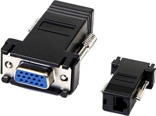 Optimiza Tu Señal Con Par De Adaptadores Vga Macho A Rj45