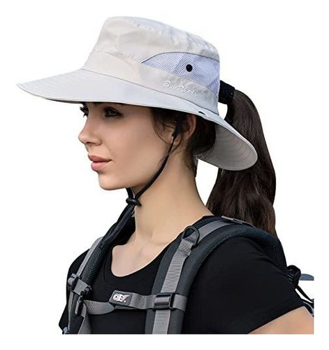 Sombrero De Sol De Verano Para Mujer Upf50 + Y Protección Uv