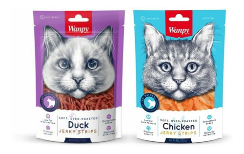 Imagen 3 de 4 de Snack Wanpy Pack 5 Unid. Variedades De Perro | Mdr
