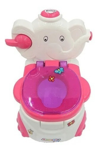 Bañito Elefante Entrenador De Bebe Musical Dispensador Papel