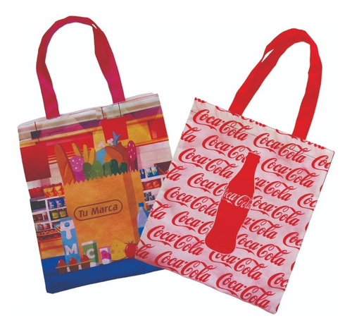 Bolsa Ecologica Promocional Full Color Paq. 50