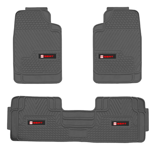 Piso De Auto Gris Tipo Seat Camioneta Pvc/tapiz Generico