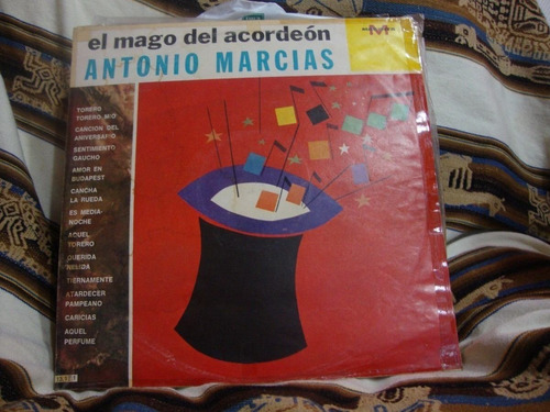 Vinilo Antonio Marcias El Mago Del Acordeon T1