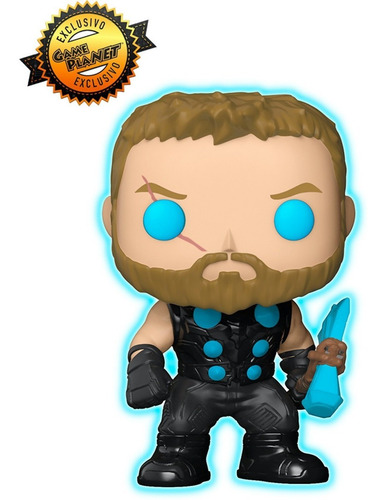 Thor 286 Exclusivo Glow Brilla Infinity Avengers Funko Pop