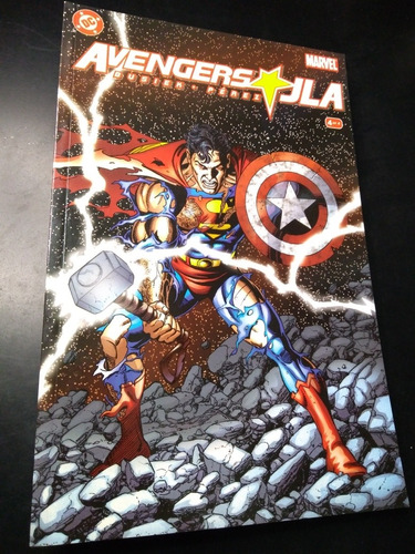 Jla Avengers #4 Tpb Ingles Dc Marvel Comics Crossover Perez