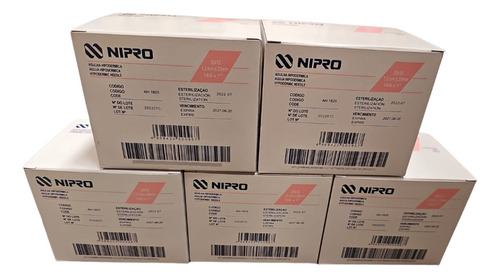 Aguja Hipodermica Nipro 18g X 1  Pack De 500 Unidades V/a