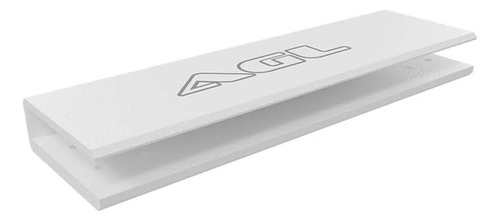 Suporte Para Mola Aerea Branco Agl Encaixe Porta Vidro