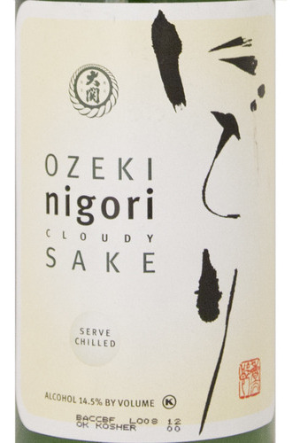 Sake No Filtrado Premium Ozeki Nigori Cloudy 375 Ml.