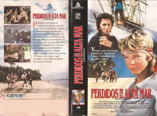 Perdidos En Alta Mar Vhs Shipwrecked 1990 Gabriel Byrne