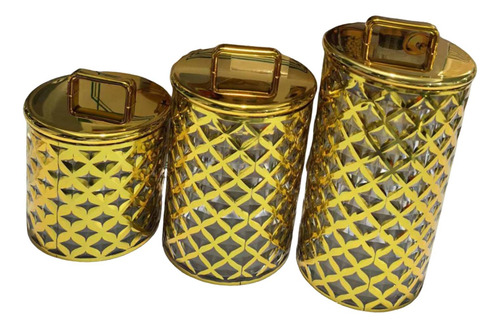 3x Candy Jar Alimento De Almacenamiento De Alimentos