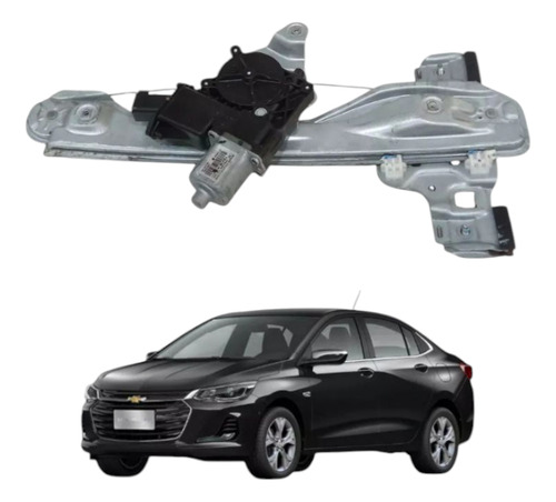 Máquina Vidro Elétrico Traseiro L/d Chevrolet Onix 2023