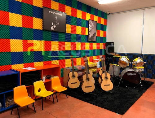 Kit 48 Paneles Espuma Acustica ¡envio Gratis! Colores Varios