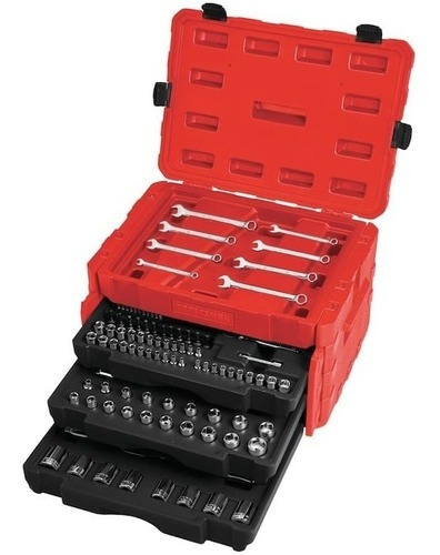 Caja De Herramienta Mecánica 232pz Craftsman Color Rojo