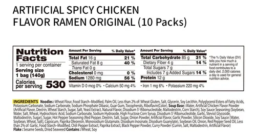 Fideos Instantáneos Samyang Original - g a $3976