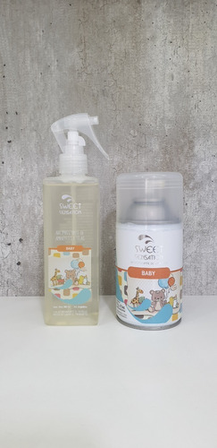 Combo Aromatizador Sweet Sensation + Textil Baby