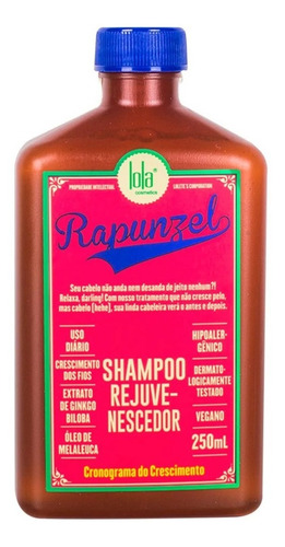 Shampoo Rejuvenecedor Rapunzel Crecimiento Lola Cosmetics®
