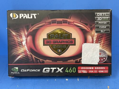 Palit Geforce Gtx460 768 Mb 192-bit Gddr5 Pci Express 2. Ttq