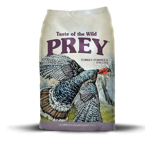 Taste Of The Wild Prey Turkey 2.7 Kg - Alimento Gato De Pavo