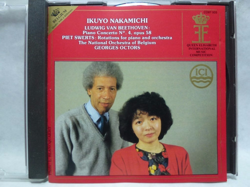 Piano Concerto N4, Ikuyo Nakamichi  Audio Cd En Caballito  