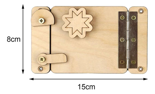4 Tablero De Actividad Para Niños, Accesorios Diy, Puerta