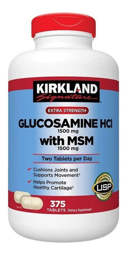 Glucosamina Kirkland + Msm X375