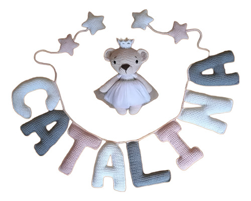 Nombres 3d Tejidos A Crochet Personalizados!!!