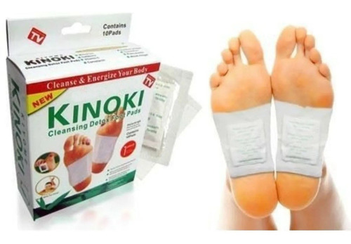 50 Parches Kinoki Desintoxicante Revitalizante Detox Bambu