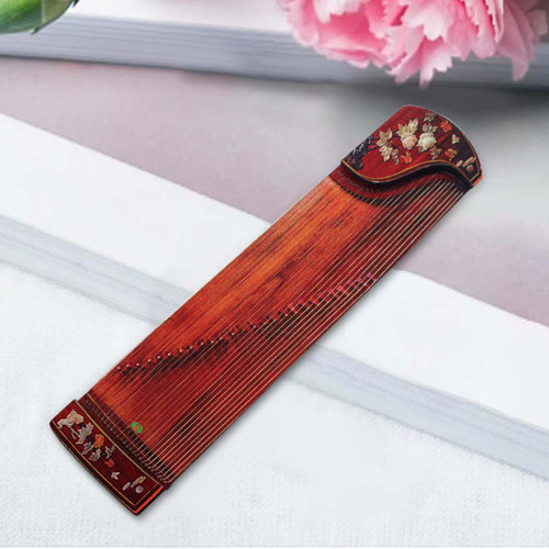 2 :12 1:6 Casa De Muñecas En Miniatura Instrumento Guzheng