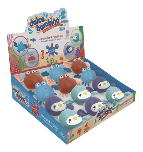 Pingüinito -juego P/ Agua Ditoys Dolce Bambino - Monkey Toys