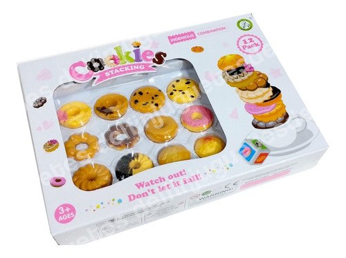 Cookies Stacking Juego Cafe Comiditas Galletitas