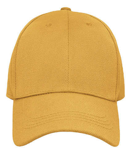 Gorras Acrílico Lisa Mayoreo Bordar Packs 8 10 12 15 20 25 Dorado 15 Piezas
