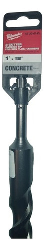 Broca 2 Filos Sds Plus 1 X 18 P/concreto Milwaukee 48206145