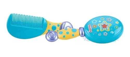 Set Cepillo Y Peine Para Bebe Nuby Anatomicos Bpa Free +0m