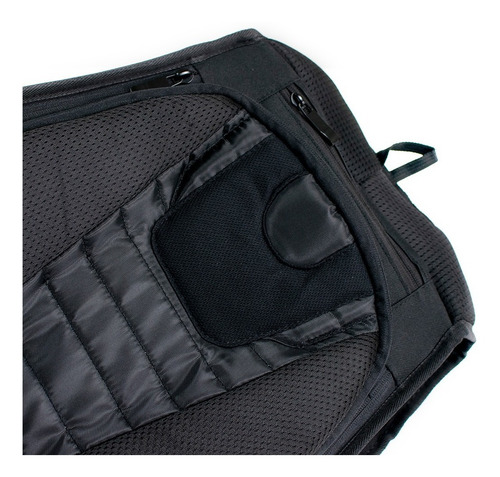 Imagen 7 de 10 de Mochila Moto Semi Rigida Turismo Samurai 32/49 Lts Casco
