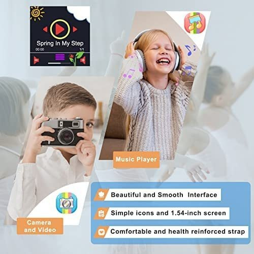 Reloj Inteligente P/niños Litsona De 4-14 Años - Azul