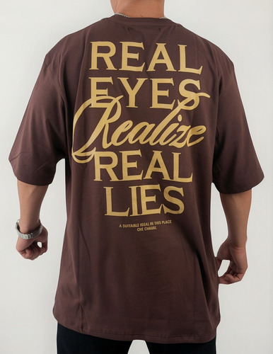 Remera Oversize Hombre Urbana Remeron Gym Xl Real