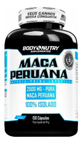 Maca Peruana 2500mg Pura 150 Cápsulas - Premium Original