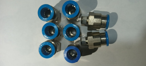 Conector Qs 1/8 10mm (paq. Con 8pzas. )