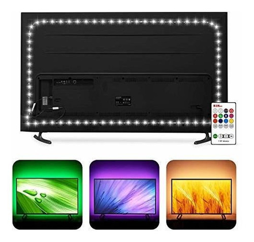 Tv Led Retroiluminación Usb, Hamlite 6500k Blanco Pc Monito