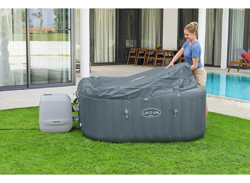 Hot Tub Inflable Hawaii Hidromasaje 6 Pers Bestway