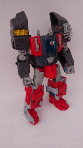 Transformers Broadside Primer Clase Voyager Titán Wars 16cm (Usado)