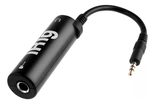 Adaptador de interface de áudio para guitarra iOS Irig Ik Multimedia