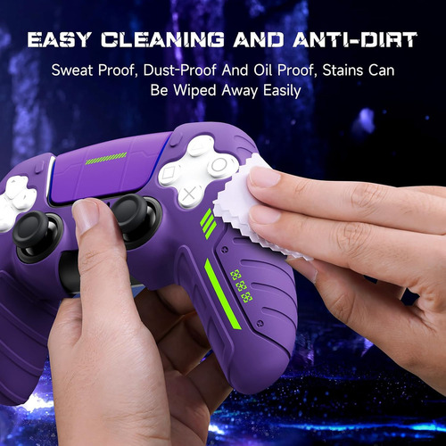 Js Funda Protectora De Silicona Suave Para Mando Ps5, Color