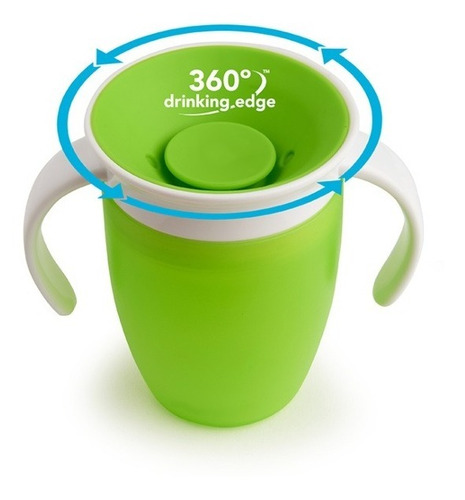 Vaso Entrenador 360º Antiderrames Para Bebe 4 Colores